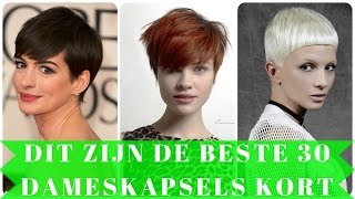 Dit zijn de beste 30 dameskapsels kort [upl. by Anertac266]