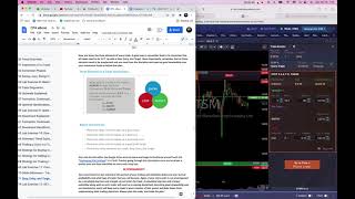 pt71 Stop Entry and Target SET  The Bracket Order  Becoming a Trader [upl. by Heinrik95]