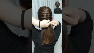 Braid hairstyles for short hair 🌸🌸 Stylish hairstyle hairstyle for girls 🌸 [upl. by Doughty325]