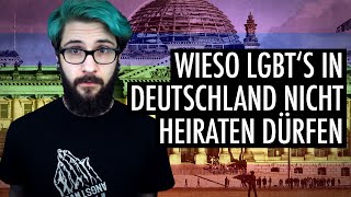 Wieso Homosexuelle in Deutschland nicht heiraten dürfen  Andre erklärt die Welt  Andre Teilzeit [upl. by Zamora890]