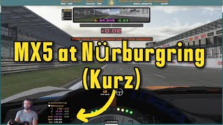 126461  Onboard MX5 at Nürburgring Kurz [upl. by Anayad827]