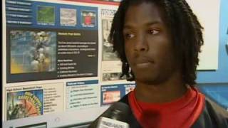 bishop luers football media day interviews [upl. by Aihsilat]