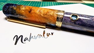 A Cosmic Pen  Nahvalur Nautilus Horsehead Nebula Fountain Pen Review [upl. by Lokkin]