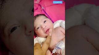 Neonatal Lip Convulsion😱cutebaby newbornbaby viralvideo [upl. by Glarum]