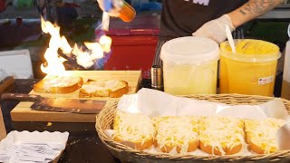 Cheese Toast  Thai Street Food [upl. by Easton760]