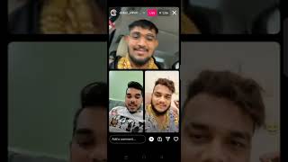 Aniket Mhatre  Rushal Patil  Ganesh Patil  instagram live ❤️👑🤴🏽 [upl. by Wendell731]