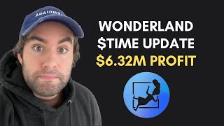 WONDERLAND TIME 632M UPDATE  STAKING TIME PROJECTIONS 10K INCOMING [upl. by Nesahc]