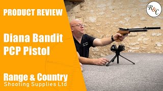 Diana Bandit PCP Pistol Review  Range and Country [upl. by Carrelli711]