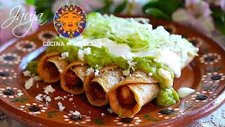 Taquitos Dorados No Te Rajes [upl. by Acireed]