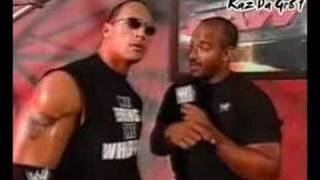 The Rock Talks About Triple H amp Brock Lesnar 2002 [upl. by Radbun]