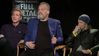 Vincent D’Onofrio Matthew Modine and Leon Vitali on Full Metal Jacket 30th Anniversary [upl. by Enilemme288]