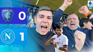 SOGNIAMO EMPOLINAPOLI 01  LIVE REACTION NAPOLETANI dallo STADIO CASTELLANI [upl. by Nichol]