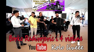 Borko Radivojevic i 4 violine studio Toma Nesa [upl. by Enomsed]