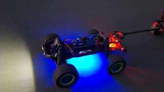 Traxxas XMaxx pulling my 3 kids around the block 270 lbs 1935 mod 15 gears [upl. by Cissiee260]