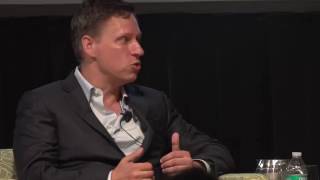 American Dream Reconsidered 2016 A Conversation with Peter Thiel [upl. by Aihseya]