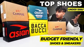 TOP 5 LATEST NEW SHOES AND SNEAKERS UNDER ₹1500 😍 [upl. by Arutek790]