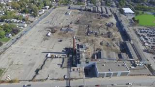 GM Plant Demolition St Catharines Ontario  Drone [upl. by Emad694]