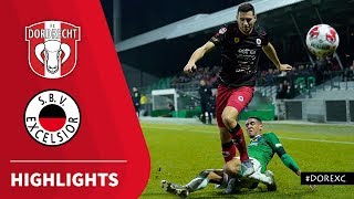 Samenvatting FC Dordrecht  Excelsior 10012020 [upl. by Charmion]