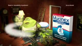 TV Commercial  Mucinex  12 Hour  Home Security  Fast Acting amp Long Lasting [upl. by Hsetih746]