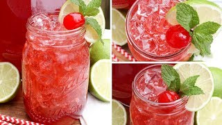 Bomb Cherry Limeade Recipe 🍒 [upl. by Eolande]