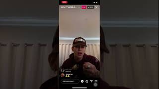 Vinnie Hacker Instagram Live 22322 [upl. by Llerej573]