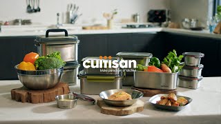 Cuitisan by CandL  Stainless Steel Food Containers [upl. by Naimad122]