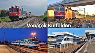 Vonatok Külföldön  Trains at Botovo Varaždin and Arad [upl. by Sylvia]