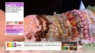 How to make genuine gemstone jewellery  JM DI 240514 [upl. by Rihana]