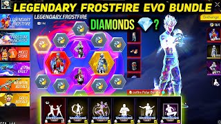 Legendary Frost Fire Bundle Spin  Legendary Frostfire Event  New Evo Bundle in Free Fire [upl. by Primalia]