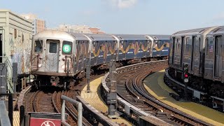 NYC Subway R62A with Spectrum Wrap Action along the 6 Line [upl. by Alika]