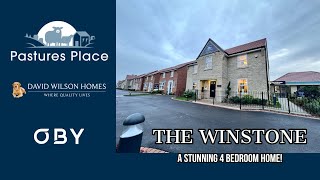 David Wilson Homes The Winstone a Stunning 4 bedroom home  Pastures Place Corby Glen [upl. by Ziul176]