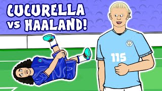 HAALAND vs CUCURELLA😂 Chelsea vs Man City 02 Goals Highlights Song [upl. by Rotsen]