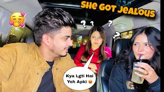 New Girlfriend 💋 Prank on Tannu She got jealous 🥵  Prank Gone Wrong 😖 [upl. by Jammin]