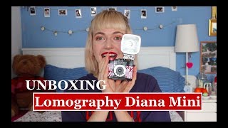 Unboxing  Lomography Diana Mini Love Letters [upl. by Ocsisnarf974]