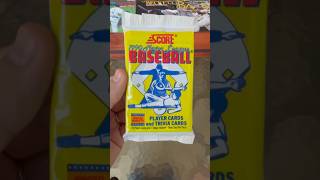 1990 Score Baseball Pack Rip baseballcards sportscards packopening junkwax rippingpacks mlbb [upl. by Becht274]