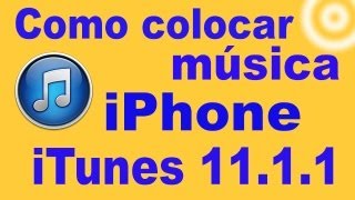 Como colocar música no iPhone com iTunes ⭐  MiTutoriais [upl. by Sue]