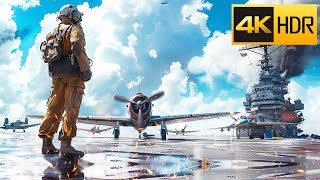 Battle of Midway 1942  Immersive ULTRA Graphics Gameplay 4K 60FPS HDR Call of Duty [upl. by Jaf]