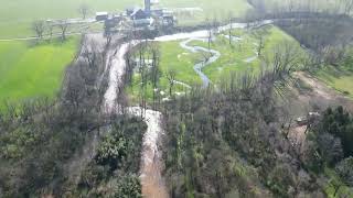 Flooding Creeks in Ephrata PA [upl. by Hcra]