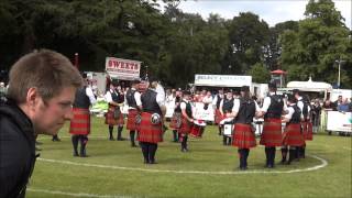 City of Brechin Pipe Band 6th Place Grade 3A European Pipe Band Championships Forres 2014 [upl. by Gibbie738]