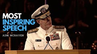 The Most Inspiring Speech by Adm McRaven  Make Your Bed [upl. by Nussbaum448]