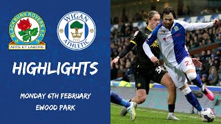 Highlights Blackburn Rovers v Wigan Athletic [upl. by Osmen]