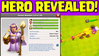 Clash of Clans UPDATE ♦ NEW HERO REVEALED ♦ The Grand Warden ♦ CoC ♦ [upl. by Asiluy613]