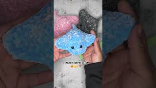 Stingrays youtubeshortsyoutubechannelgrowamigurumiplushieamigurumicrochetstingrayreels [upl. by Yrrehs788]