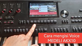 Acra mengisi voice Ferformance Memory Medeli Akx10 [upl. by Petracca217]