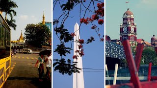 Yangon City Myanmar  Street Photography [upl. by Kantor]