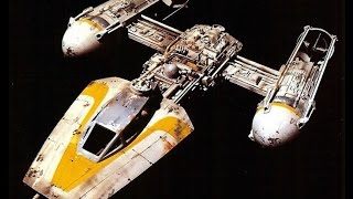 Bandai Star Wars 0005 Y Wing Star fighter amp Model Graphix Star wars Modelling Archive [upl. by Onitsoga]