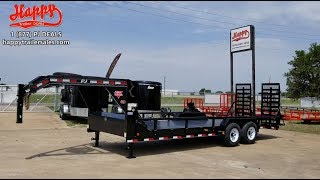 Heavy Duty Custom PJ Gooseneck Car Hauler WalkAround [upl. by Noll]