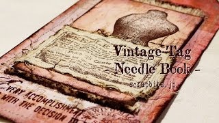 VintageTag  Needle Book [upl. by Adonis927]