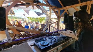 Distord live mix  Uroczysko 2023 Pastewnik Poland djset psytrance fullon livemix uroczysko [upl. by Damal]