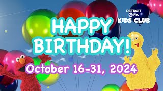 October 1631 2024 Birthday Buddies PBS Kids [upl. by Canty]